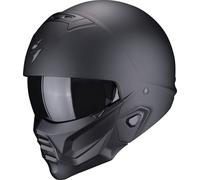 Scorpion EXO-Combat II Solid, casco modular XS male Negro