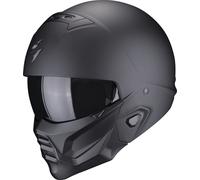 Scorpion EXO-Combat II Solid, casco modular XL male Negro Mate