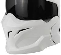 Scorpion EXO-Combat Máscara, Blanco, Talla única