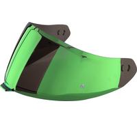 Visera de espejo verde Scorpion EXO-GT SP Air/EXO-530i Air/EXO-530 Air/EXO-1500 Air - KDS-F-03 original con tratamiento antiarañazos, anti-UV y predisposición Pinlock MaxVision