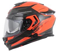 Scorpion Exo-GT SP Air Flex Casco Integral Negro/Rojo neón 2XL unisex