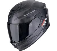 Scorpion EXO-GT SP AIR Flex Negro mate y plata CE 22.06 casco integral - Color: NEGRO, Talla: Talla XL