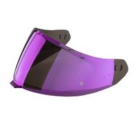 Visera de espejo violeta Scorpion EXO-GT SP Air/EXO-530i Air/EXO-530 Air/EXO-1500 Air - KDS-F-03 original con tratamiento antiarañazos, anti-UV y predisposición Pinlock MaxVision