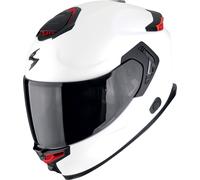 Scorpion EXO-GT SP Air Solid Casco, blanco-rojo, tamaño L para Hombres