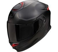 Scorpion EXO-GT SP AIR Solid negro mate y rojo CE 22.06 casco integral - Color: NEGRO, Talla: Talla 3XL