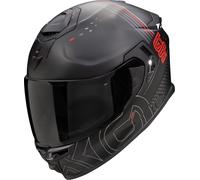 Scorpion EXO-GT SP Air Techlane, casco integral S male Mate Negro/Gris/Rojo
