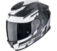 Scorpion EXO-GT SP Air Tornado Casco, negro-gris-blanco, tamaño XS para Hombres