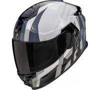 Scorpion EXO-GT SP AIR Touradven blanco perla plata CE 22.06 casco integral - Color: GRIS, Talla: Talla S