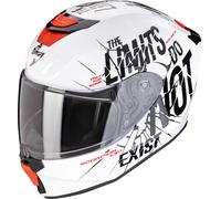 Scorpion EXO-JNR Air Boum Casco Blanco y negro S Blanco y negro S