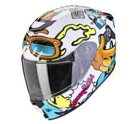 SCORPION EXO-JNR Air Fun Blanco-Azul M
