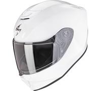 Scorpion Exo-JNR Air Solid Casco para niños, Blanco, Talla Y/M (50/51)