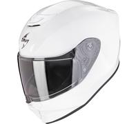 Scorpion EXO-JNR Air Solid blanco CE 22.06 casco infantil integral - Color: BLANCO, Talla: Talla S