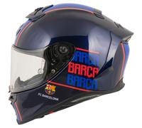 Scorpion Exo-R1 Evo Air FC Barcelona Casco, rojo-azul, tamaño XS para Hombres