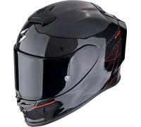 Scorpion EXO-R1 Evo Carbon Air Cynergy, casco integral S male Negro/Rojo