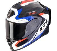 Scorpion EXO-R1 Evo Carbon Air Propel, casco integral L female Negro/Blanco/Rojo/Azul