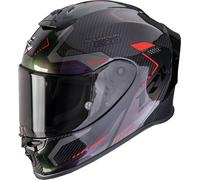 Scorpion EXO-R1 Evo Carbon Air Propel, casco integral XS female Negro/Gris/Verde Oscuro/Lila