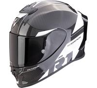 Scorpion EXO-R1 Evo Carbon Air Rally, casco integral XL male Negro/Blanco