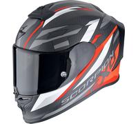 SCORPION Cascos Exo-R1 EVO Carbon Air Runner Matt Black / Red S