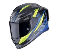 Scorpion Exo-R1 EVO Carbon Air Runner Negro-Azul/Amarillo neón XL