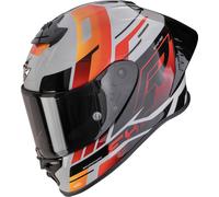 SCORPION Cascos Exo-R1 Evo II Air Adrenaline Grey / Red / Orange XL