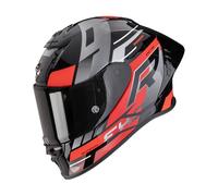 SCORPION EXO-R1 EVO II AIR ADRENALINE Negro-Rojo-Plata S