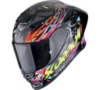 Scorpion EXO-R1 Evo II Air Savage Casco Integral Negro/Azul/Rosa S unisex