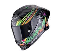 Scorpion Exo-R1 EVO II Air Savage Negro-Verde-Naranja XL