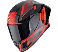 Scorpion Exo R1 EVO II air Vital nego, plata y rojo casco integral - Color: ROJO, Talla: Talla L