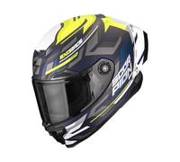 SCORPION EXO-RACE AIR KOBRA Azul/Amarillo Neón Mate M