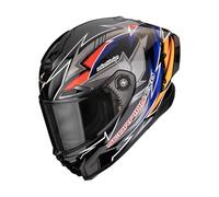 SCORPION EXO-RACE AIR MOVE ON Negro-Azul-Naranja XL XL