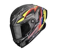 SCORPION EXO-RACE AIR MOVE ON Negro-Rojo-Amarillo Mate L L