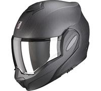 Scorpion Exo Tech EVO Carbon Casco Pera Moto, Hombre, Solido Mate , Talla M