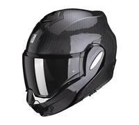 Scorpion Exo-Tech Evo Solid Casco de carbono, negro, tamaño XL
