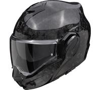 Scorpion EXO-Tech Evo Carbon Onyx Casco, negro, tamaño XS 54 55 para Hombres