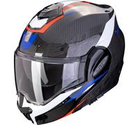Scorpion EXO-Tech Evo Carbon Rover, casco modular L male Negro/Rojo/Azul