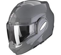 Scorpion, Exo-Tech Evo, Cascos Abiertos Y Modulares Para Motocicletas, Cemento Gris, L, Admirador Unisex