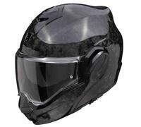 Scorpion Exo-Tech Evo Ónice Carbono Casco Plegable (Negro) Talla: M (57)