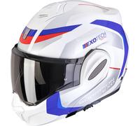 SCORPION Cascos Exo-Tech Evo Pro Acuti White / Blue / Red XS