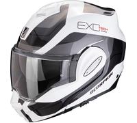Scorpion EXO-Tech Evo Pro Commuta, casco modular L male Blanco/Plata/Negro