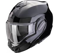 Scorpion Exo-Tech EVO Pro Solid negro metal FIBRA VIDRIO pantalla negro regalo - Color: NEGRO, Talla: Talla XS