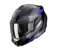 casco modular scorpion exo tech evo socius - azul M