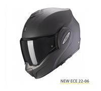 Scorpion EXO-Tech Evo Solid, casco modular XXL male Matt-Gris Oscuro