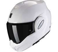 Scorpion Exo-Tech Evo Solid Casco, blanco, tamaño XS 54 55 para Hombres
