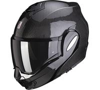 Scorpion Exo-Tech Evo Carbon Casco Abatible Negro 2XL unisex