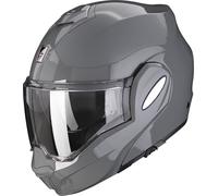 Scorpion Exo-Tech Evo Solid Casco, gris, tamaño S para Hombres