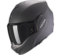 Scorpion Exo-Tech Evo Solid Casco, negro-gris, tamaño S para Hombres