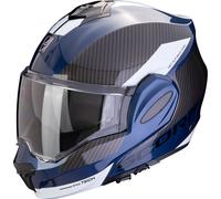 Scorpion EXO-Tech Evo Team, casco modular L male Negro/Azul/Blanco