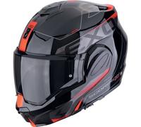 SCORPION EXO-TECH EVO TRAVELLER negro-rojo ++ E22.06 NEW - Color: ROJO, Talla: Talla XL