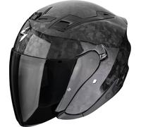 Scorpion EXO-Z1 Carbon Onyx Casco Abierto, tamaño L para Hombres