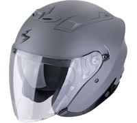 Scorpion EXO-Z1 Solid, casco abierto XL male Gris Mate